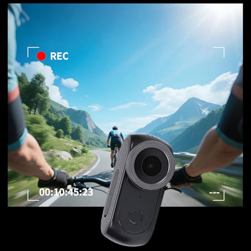 Yunseity Flip Screen Action Camera 4K miniatura 7