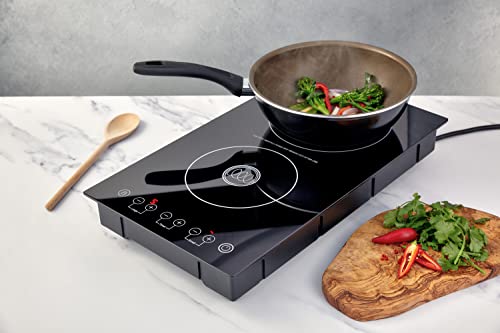 Plaque induction double Judge pour studio et camping puissance 3100W