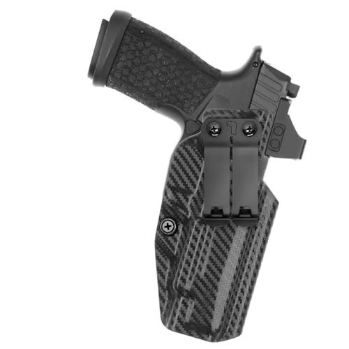 Tulster IWB Profile+ Kydex Holster in Right Hand fits: Sig P365 Fuse | Optic Compatible Inside The Waistband Appendix Concealed Carry
