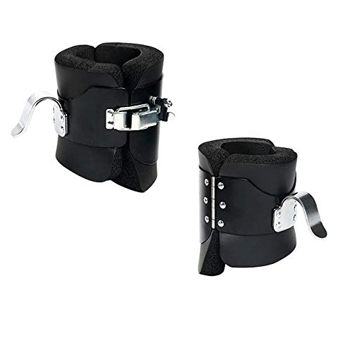 NiceDD Botas de inversión antigravedad para colgar con almohadillas contorneadas para alivio de la compresión por gravedad