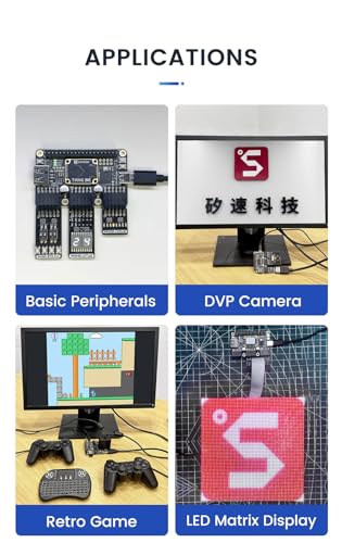Image of Sipeed Tang Primer 25K GW5A FPGA Development Board, 64Mbits Linux RISCV Single Board Computer, with MIPI 2.5Gbps Ethernet PMOD Port for FPGA Education, Support SDRAM HDMI Camera Module (SDRAM Bundle)