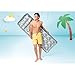 Intex 58894EP 18-Pocket French Mattress Suntanner Pool Lounger Float w/Headrest