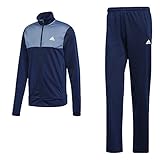 adidas trainingsanzug herren sale baumwolle Marke: Adidas adidas Herren Back 2 Basics Trainingsanzug, Conavy/Rawste, 4