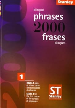 Paperback 2000 Frases bilingües 1 - 2000 Bilingual phrases 1: Inglés Español [Spanish] Book