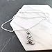 Sterling Silver Sea Otter Necklace – Handmade Ocean Animal Pendant, Symbol of Joy & Playfulness