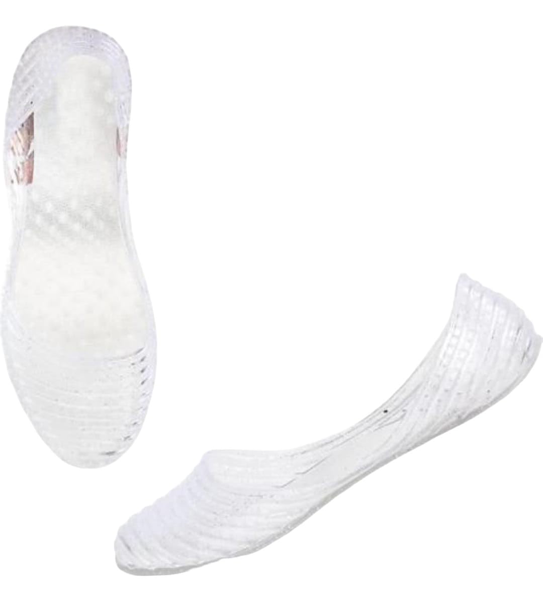Wolvesden Women/Girls Casual Stylish Comfortable Transparent Flat Bellies Shoes for Daily Use Wear (B0D771PKDH) Amazon Price History, Amazon Price Tracker