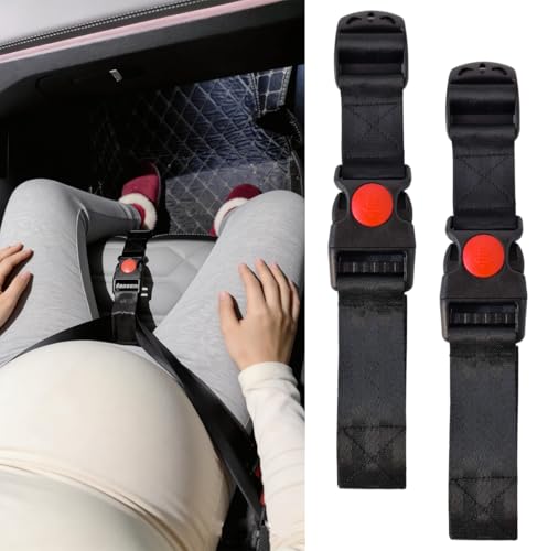 Soft Bump Cushion for Seat Belly Comfort Support Adjuster Adjustable Seat Belt Cover Car Seat Gap Filler for Enhanced Comfort Universal Fit for Pregnancy Travel and Daily Commute
