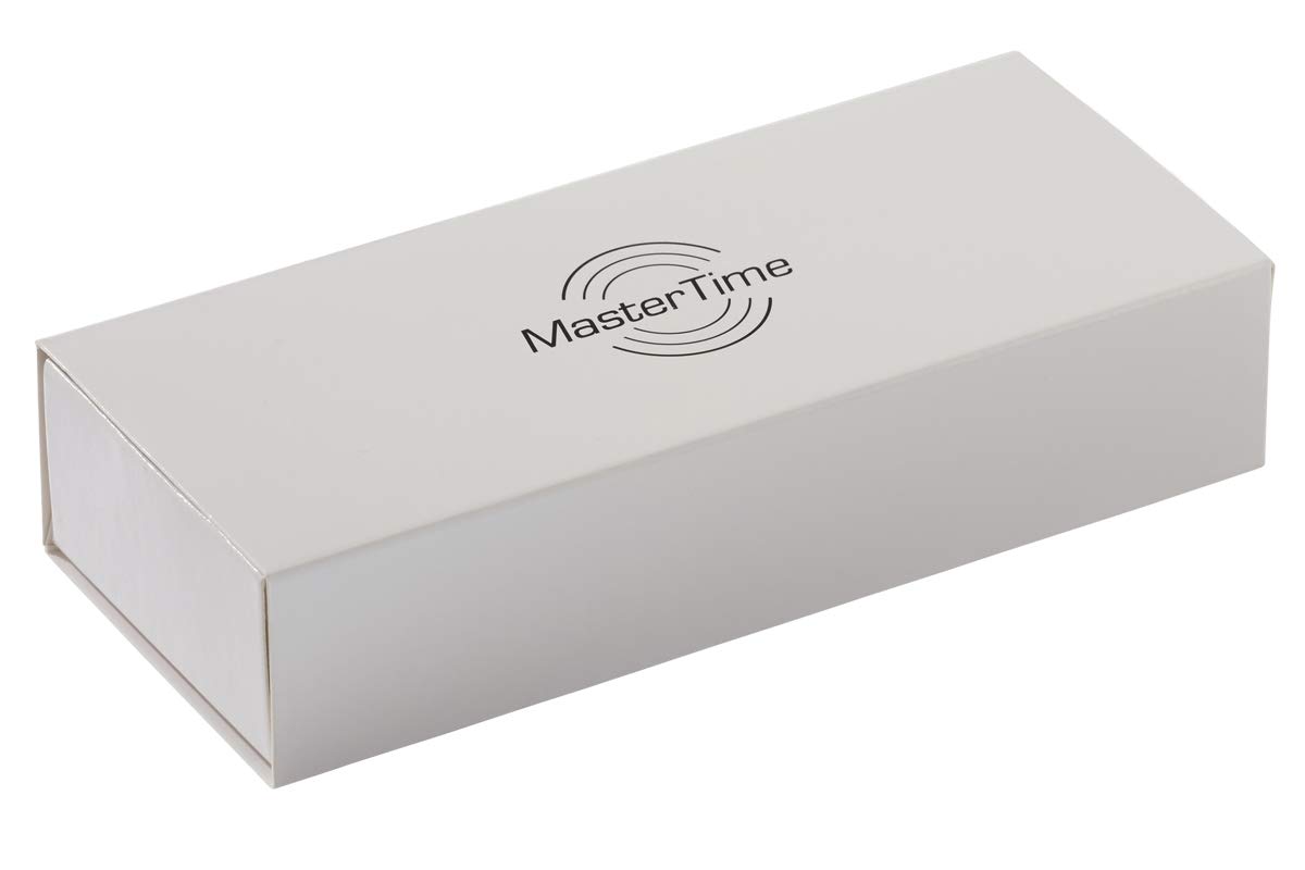 Master Time Funk Quarz Damen Uhr Analog mit Edelstahl Armband MTLA-10706-60M
