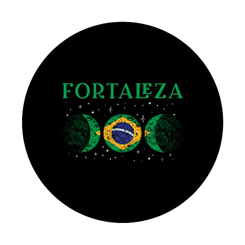 Fortaleza Brazilian City Brazil Flag PopSockets Swappable PopGrip - Image 3