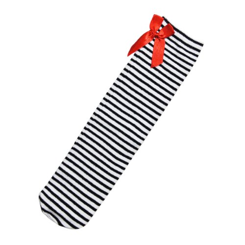 Wrapables Cutie Pie Set of 4 Knee High Socks for Little Girls3