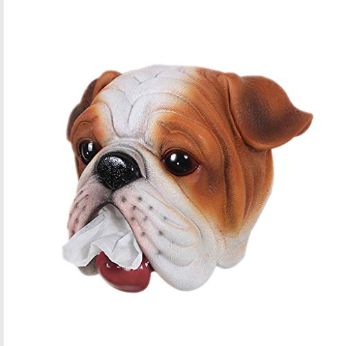Preisvergleich Produktbild RENYAFEI Harzmaterial Rollenhalter SchöN HundeanhäNger An Der Wand Montiert Toilettenpapierhalterung Geeignet FüR Schlafzimmerdekoration