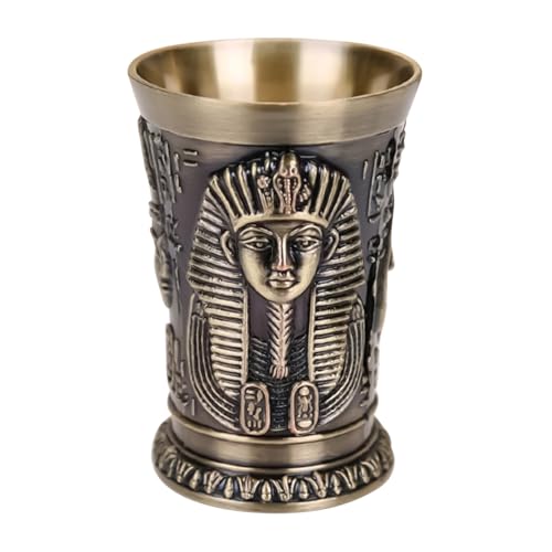 Vasos de chupito de metal | 30 ml aleación de zinc vintage para beber, jarra para chupito y cerveza, para hombres, mujeres, Halloween, whisky, Navidad, familia, amigos, casa, vacaciones