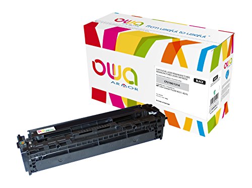 Armor CF210A/731BK - Tóner láser remanufacturado compatible con impresora HP LaserJet Pro, color negro