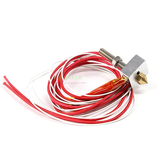Lysee 3D Printer Parts & Accessories - SWMAKER 1set Anet A8 / A6 Hot End Assembled Extruder Head kit 12V 0.4mm, Anet 3D Printer Parts - (Size: for A8)