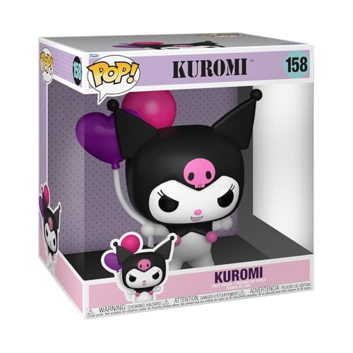 Funko POP! Jumbo: Hello Kitty - Kuromi - Figura in vinile da collezione - Idea regalo - Prodotto ufficiale - Giocattoli per bambini e adulti - Modello di figura per collezionisti ed esposizione