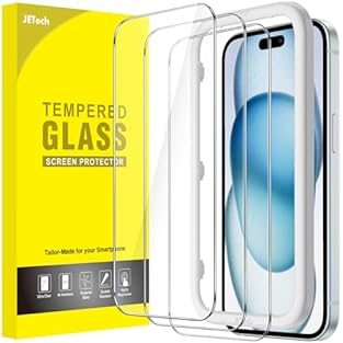 If bubbles appear, lift a corner of the screen protector and put it down again, and the bubbles will disappear [Effortless Installation] Comes with an easy installation tool. Allow you to align perfectly and install the screen protector quickly witho...