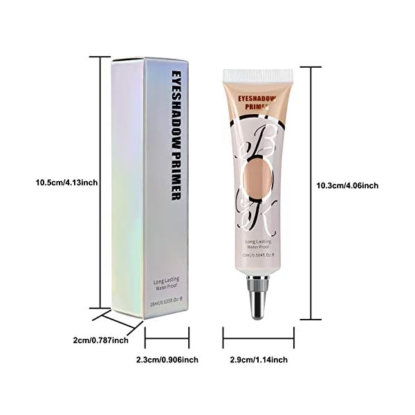 Ownest 3 Colors Eyeshadow Makeup Primer,Liquid Matte eyeshadow primer Base,Waterproof Long Lasting Makeup-Set A