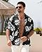 APTRO Men's Hawaiian Shirt Short Sleeve Summer Beach Tropical Button Down Shirt #024 2X