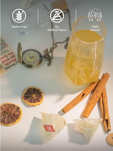 Image of TeeLux Lemon Ginger Green Tea Bags, Sencha Green Tea, Low Caffeine, 100 ct