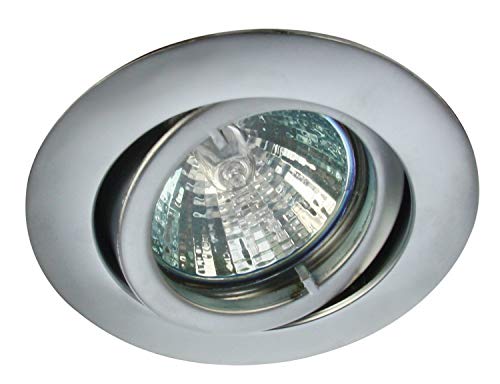 Preisvergleich Produktbild Heitronic 23434 E, Einbauleuchte, Aluminium, 50 W, GU5.3