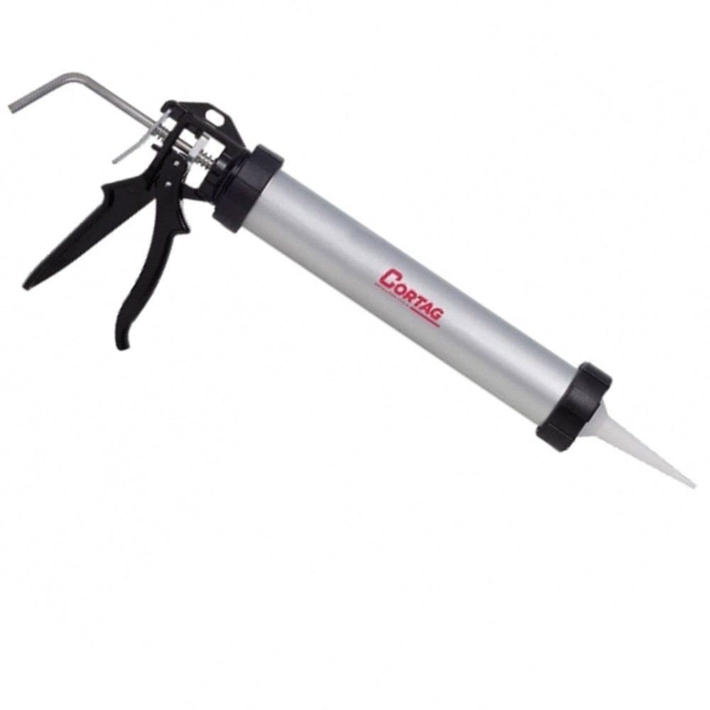 Applicateur silicone aluminium 15" à extrusion fluide pour joints étanches sans effort