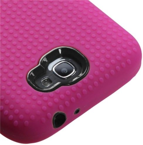 MYBAT SAMGNIIHPCTUFFEN012NP Premium TUFF eNUFF Case for Samsung Galaxy Note 2 - 1 Pack - Retail Packaging - Natural Black/Hot Pink