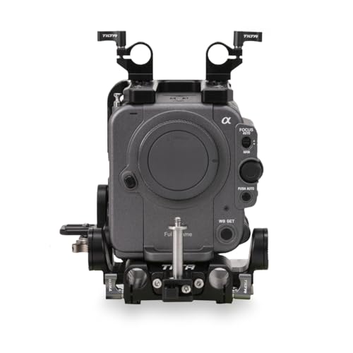 Image of Tilta Camera Cage Compatible with Sony FX6 - Advanced Kit - Gold Mount