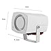 Segutage 110dB DC 12V Electronic Wired Alarm Siren Horn, Heat Resistant & Anti-Seismic Single Car Break In Deterrent, Vehicle Security Sound Alarm System Car Alarms for Theft with Sound
