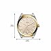 Fossil Men's Everett Quartz Stainless Steel Three-Hand Watch, Color: Gold/Silver (Model: FS5823)