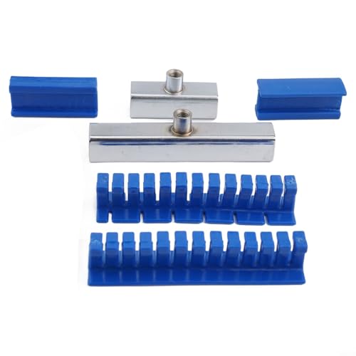 Set di strumenti per la rimozione delle ammaccature del martello scorrevole per riparazione della carrozzeria dell'auto senza riverniciatura. Uso su veicoli ed elettrodomestici