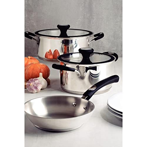 Frigideira Tramontina Inox Fundo Triplo Solar Silicone 24cm