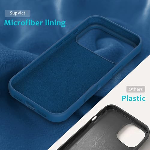 Image of ArmourPro Silicone Back Case for iPhone 17 Pro Max, Soft-Touch Case | Light Blue