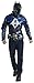Rubie's Mens Dc Comics Arkham Knight Muscle Chest Costume Top, As Shown, Medium US