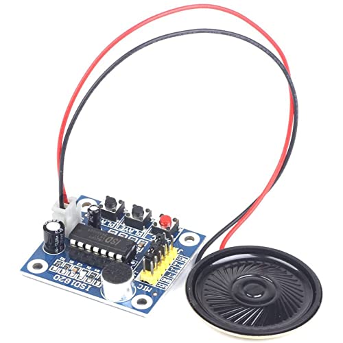 zalati Sprachaufnahme und Wiedergabe ISD1820 Modul mit Mikrofon und Audio-Lautsprecher