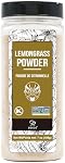 Soeos Lemongrass Powder 7oz (198g) - Freshly Ground Dried Lemongrass for Cooking & Tea, Non-GMO Verified, Kosher, Vietnamese Herbs and Spices.