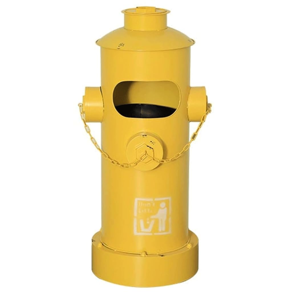 Contenedor de basura exterior decorativo para terrazas de diseño y patios modernos