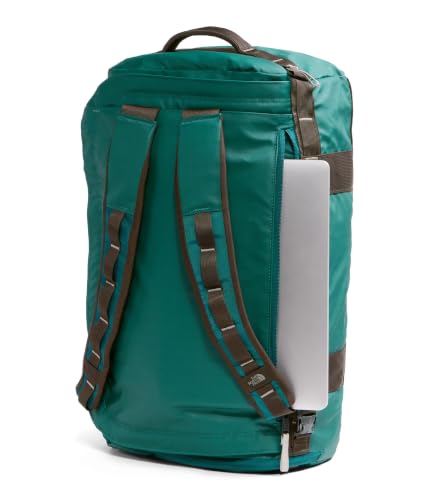 Image of THE NORTH FACE Base Camp Voyager Duffel, Pac Teal /Dk Chestnut, 32 Liters