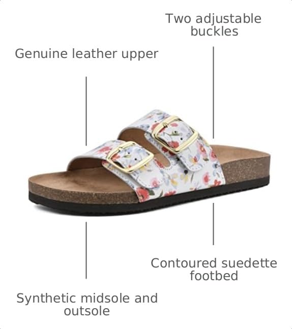 Image of White Mountain Women's Helga Footbed Sandal