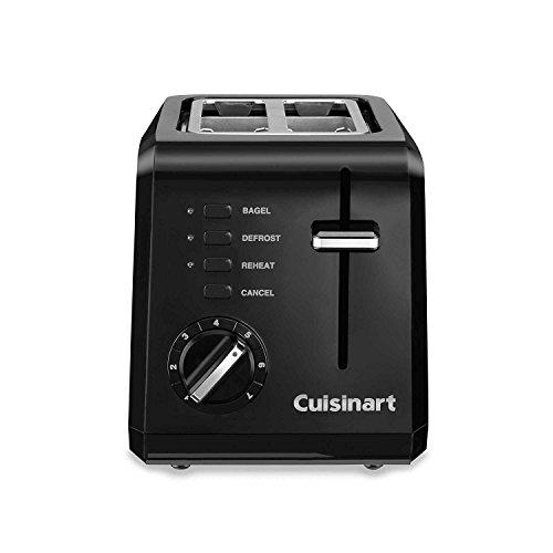 Cuisinart Black Compact Cool-Touch 2-Slice Toaster