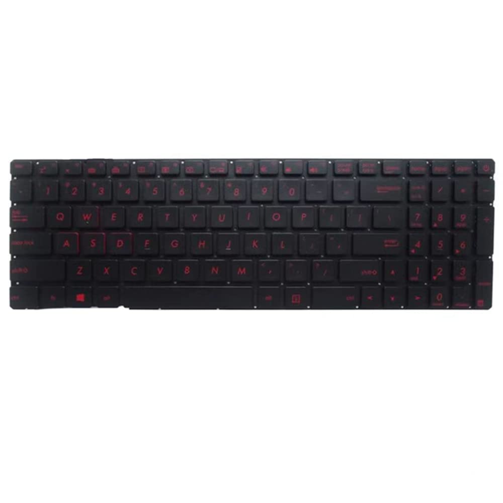 Clavier ASUS GL752 GL752VW GL752VL noir de remplacement pour PC portable version US