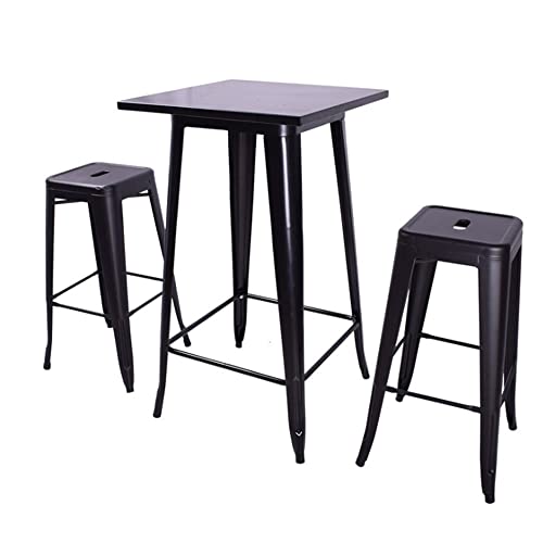 Lot de 1 Chaise de Bar Table de Bar, Lot de 2/4 Chaise de Bar, Lot de 1 Table de Haute, Table et...