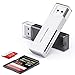 Produktbild Honmax SD Kartenleser, 2 Pakete Micro SD Adapter USB 3.0 Speicherkartenleser 5Gpbs High Speed für TF, SDXC, SDHC, Micro SDXC, Micro SDHC, für Windows Series/Mac OS.