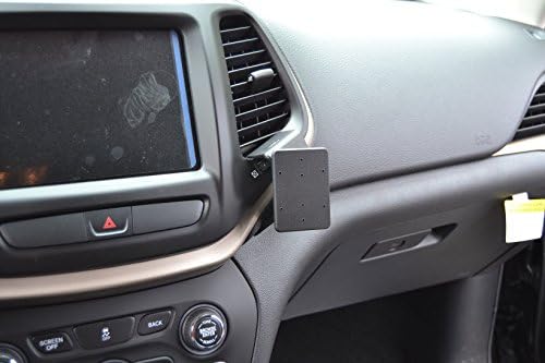 Miniatura 3 de Scosche PC855026 ProClip - Soporte de tablero en ángulo compatible con J eep Cherokee 2014-2023 (solo base de montaje)