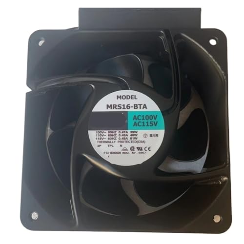 Ventilateur axial MRS16-BTA 100-115V de 160 x 62mm pour refroidissement industriel