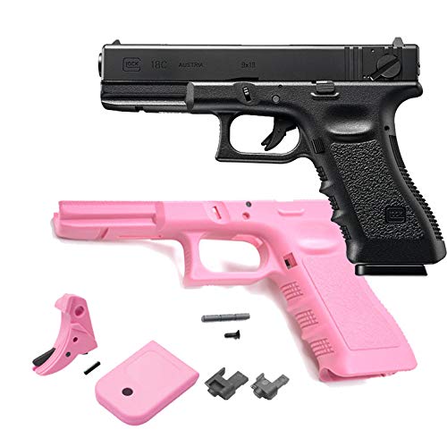 Amazon | 東京マルイ グロック18C ピンク カスタム 本体 フレーム