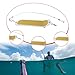 kowaku Fishing Flasher Supplies Saltwater Effective Attracting Portable for Trolling Salmon Trolling Flasher for Fishing Enthusiasts, Style C