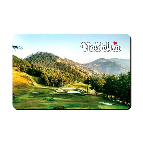 Image of Elegant Fridge Magnet with Themes |Rectangular Size Refrigerator Magnet with Magnetic Rubber Back | Pack of 1, 8.6cm X 5.4cm (Naldehra)