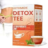 Detox Tee zum Abnehmen，50 Stück abnehmentee entgiften，verbrennt Bauchfett,...