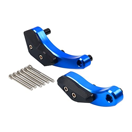 Stator moteur BMW S1000RR fini les carters brisés grâce au crash pad bleu antichute