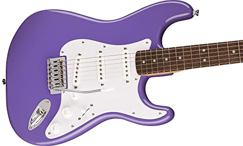 Image of Fender Squier Sonic Stratocaster - Ultraviolet Bundle with Tuner, Strap, Picks, and Austin Bazaar Instructional DVD